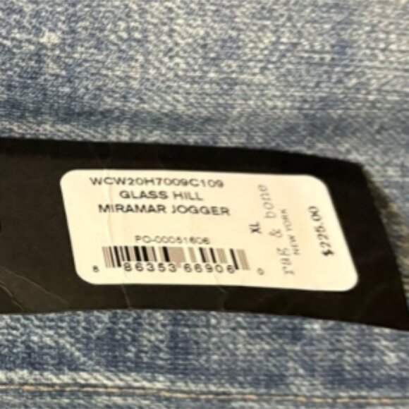 rag & bone Miramar Cotton Jogger - Size XL NWT - Picture 14 of 16